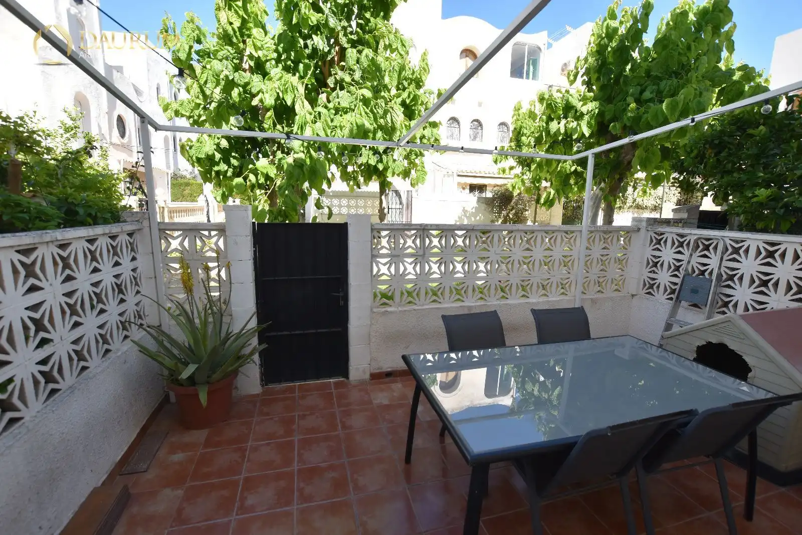Terrace of Detached homes for sale in El Campello  with Air Conditioner, Terrace and Swimming Pool