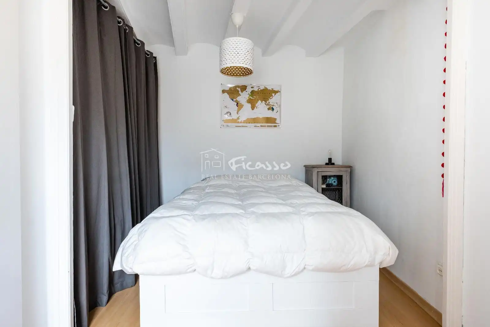 Habitación de Piso de alquiler en Barcelona con Aire acondicionado, Calefacción y Parquet