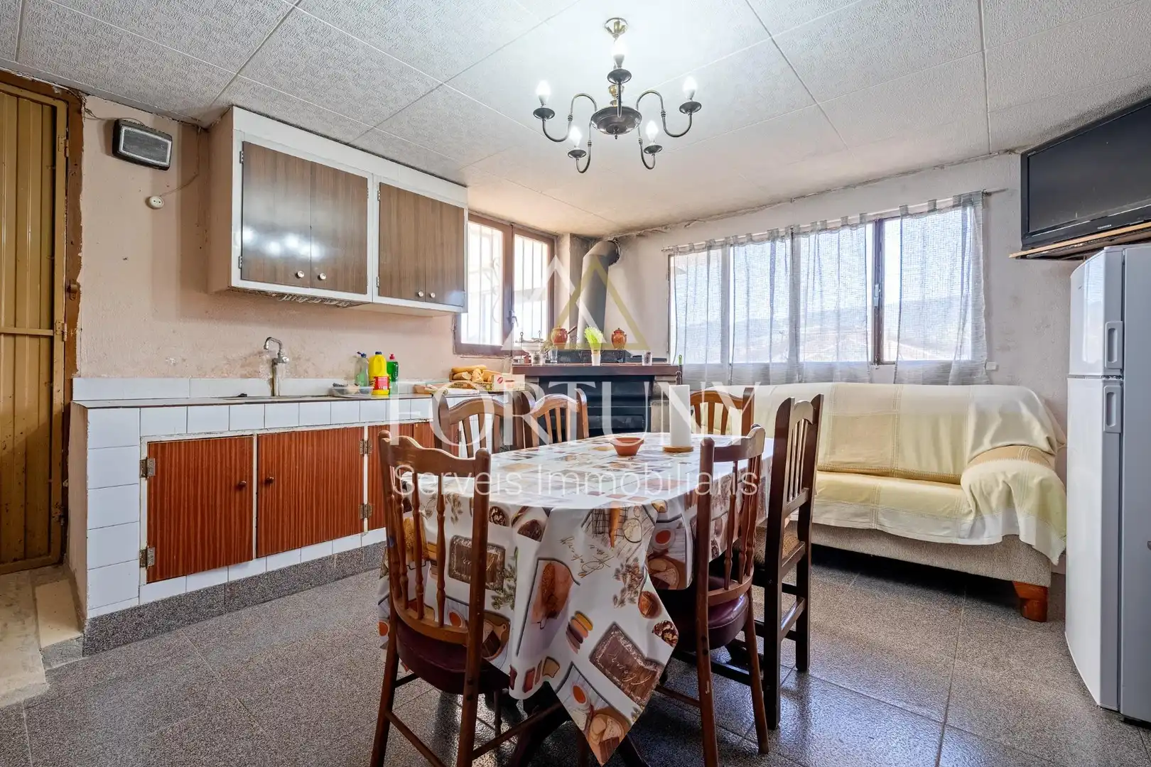 Kitchen of Houses for sale in L'Espluga de Francolí  with Heating, Private garden and Terrace