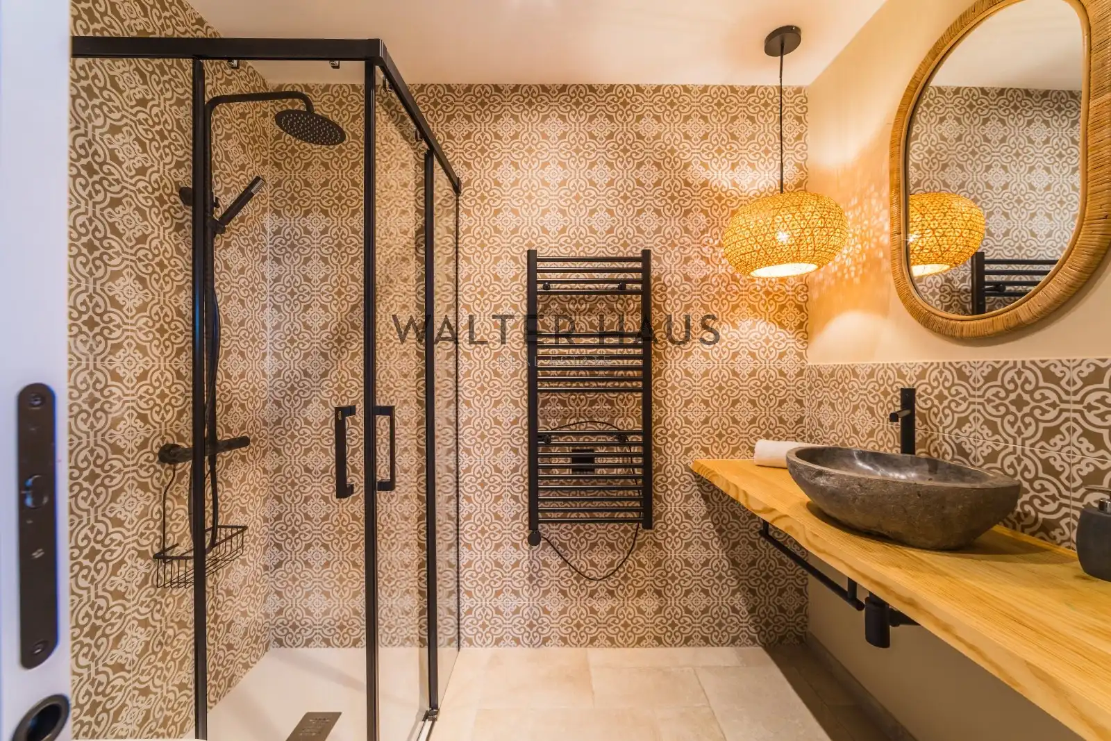 Baño de Finca rústica en venta en Santa Cristina d'Aro con Calefacción, Jardín privado y Parquet