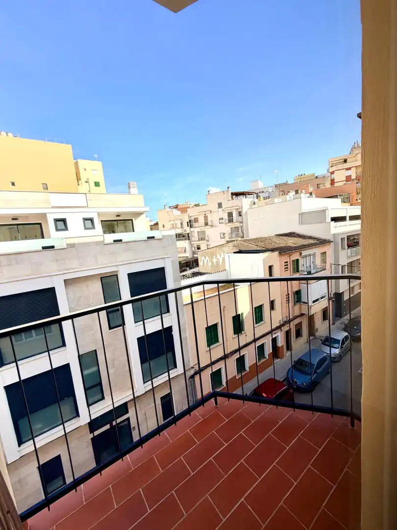 Exterior view of Flat for rent in  Palma de Mallorca  with Air Conditioner, Heating and Parquet flooring