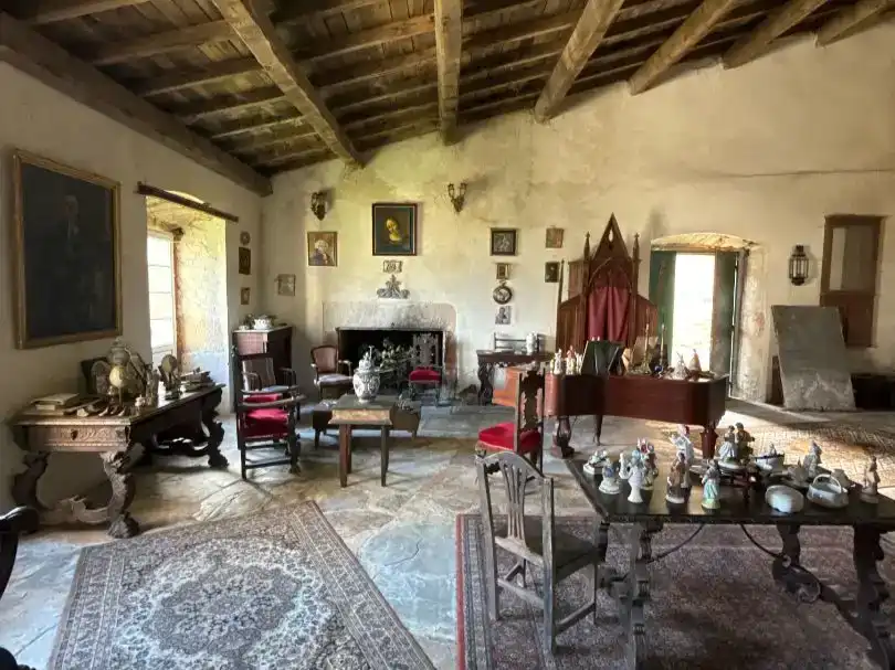 Sala de estar de Finca rústica en venta en Mondoñedo, Lugo