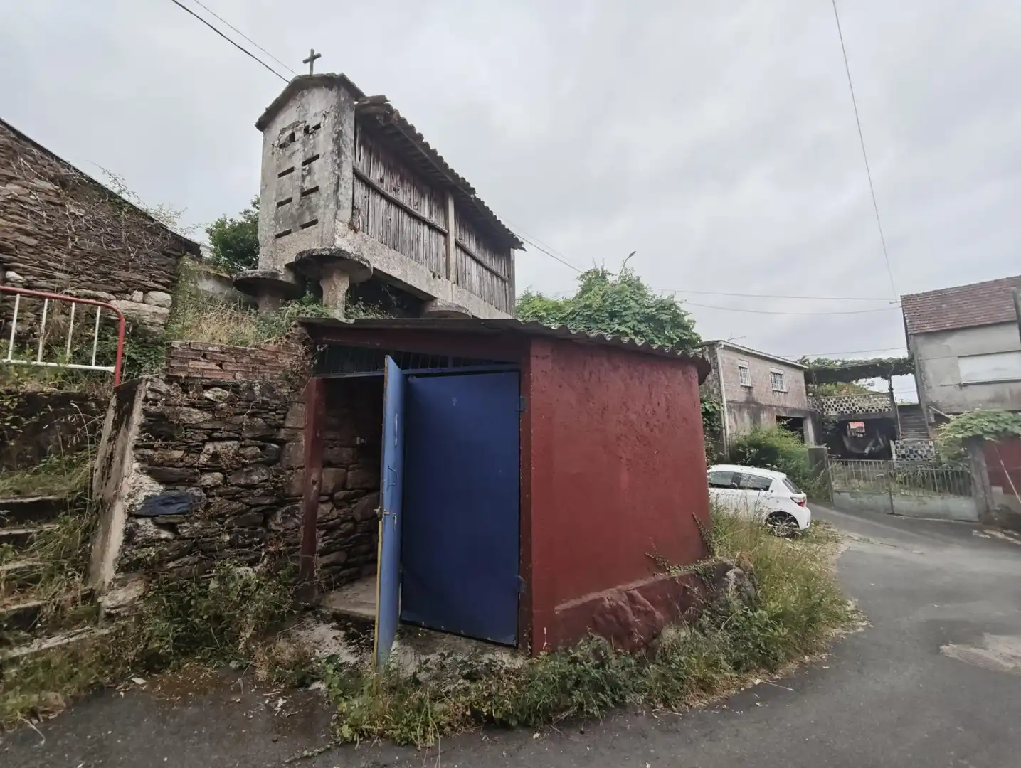 Vista exterior de Casa adosada en venda en Lousame