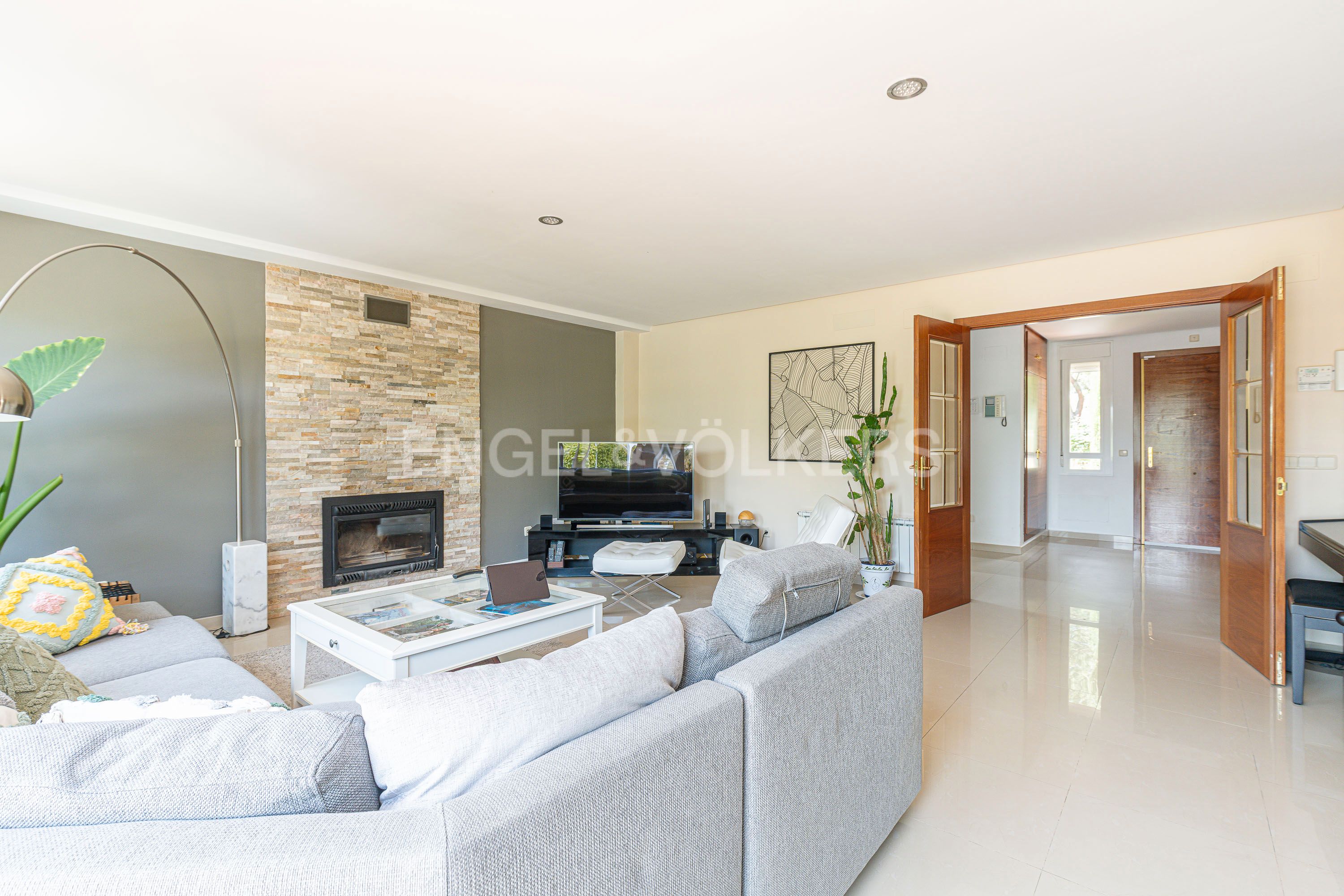 Living room of House or chalet for sale in Guadarrama  with Air Conditioner, Heating and Private garden