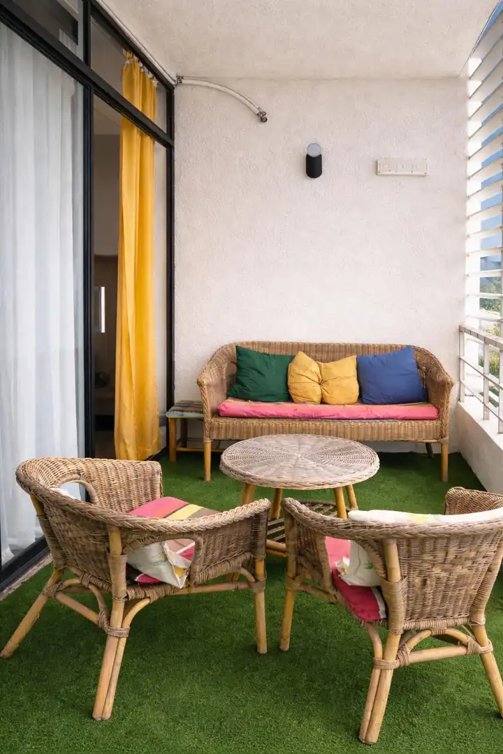 Terrasse von Wohnung zum Verkauf in Roses mit Gemeinschaftspool