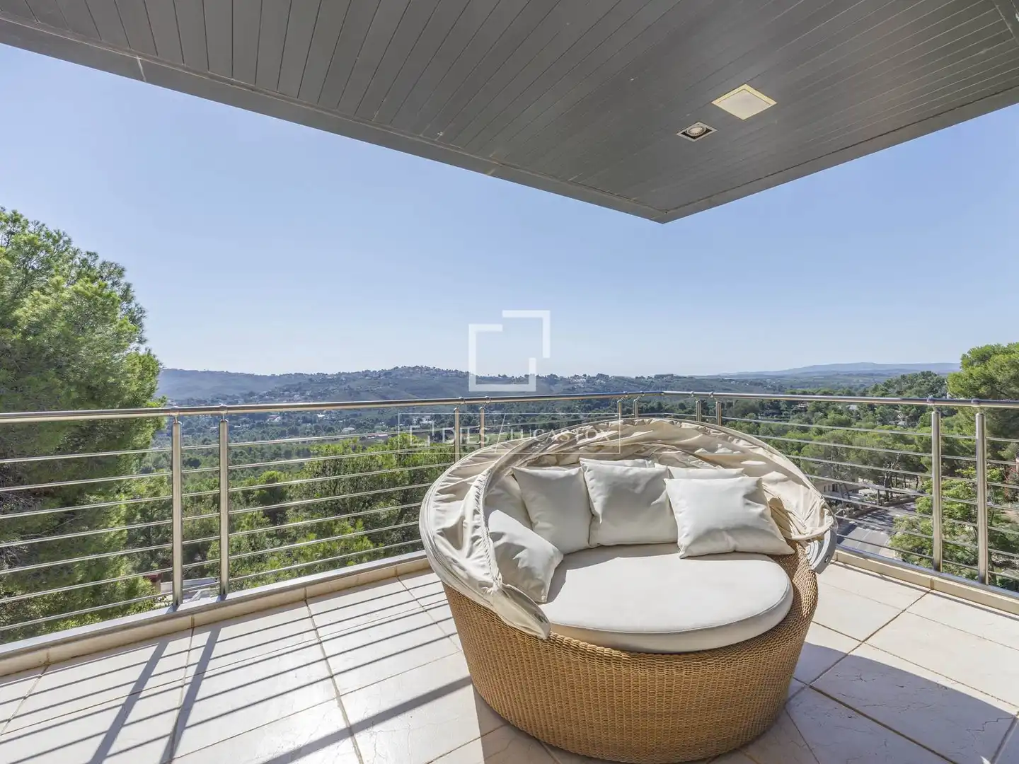 Terrassa de Casa o xalet en venda en Rocafort amb Aire condicionat, Calefacció i Jardí privat