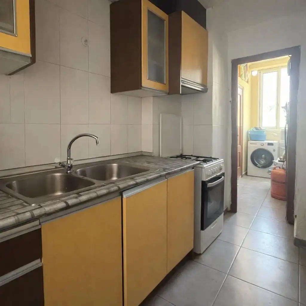 Kitchen of Flat for sale in Gandia  with Private garden and Balcony