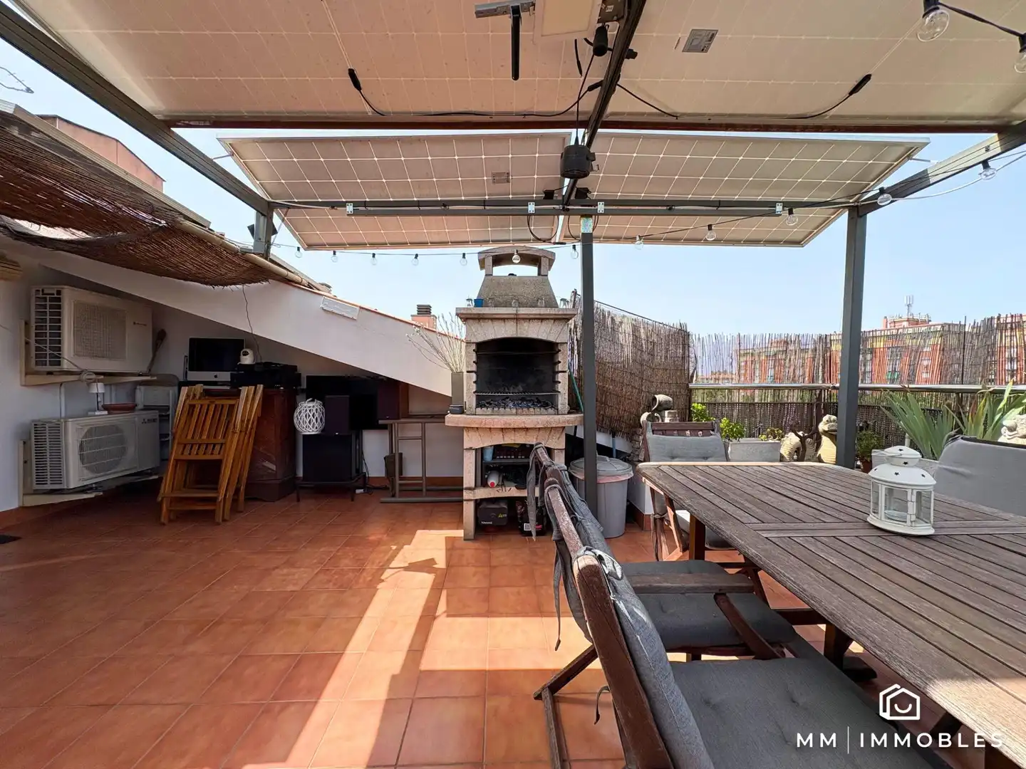 Terrace of Attic for sale in Les Franqueses del Vallès  with Parquet flooring, Terrace and Balcony
