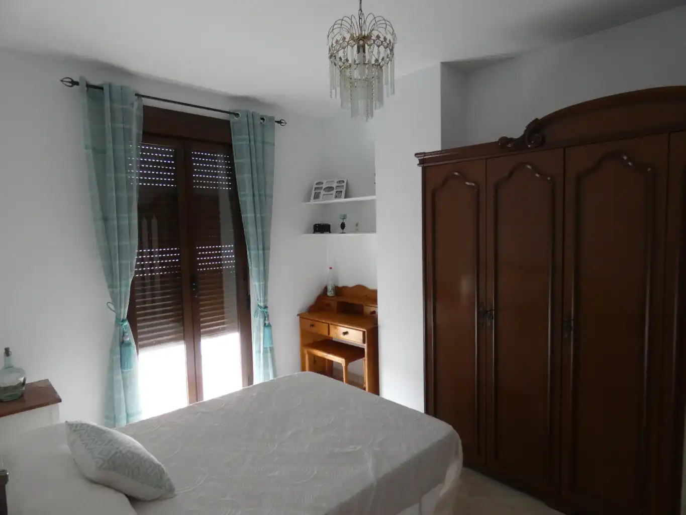 Schlafzimmer von Wohnung zur Miete in Azuaga mit Klimaanlage, Terrasse und Möbliert