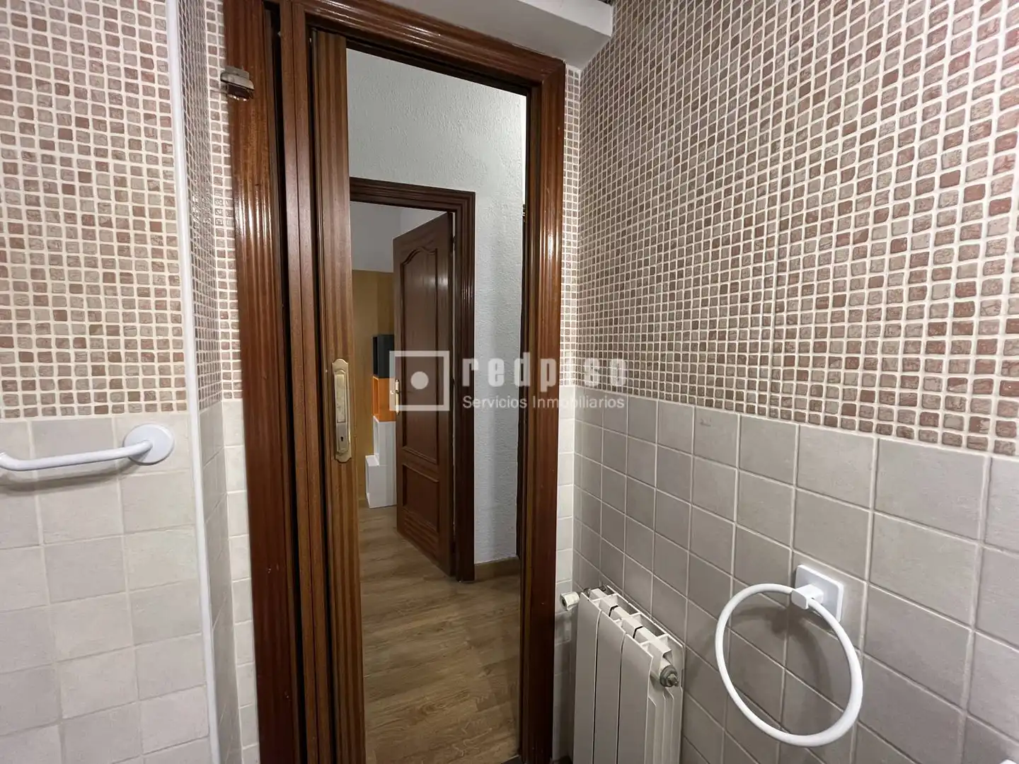 Badezimmer von Wohnung zur Miete in Madrid mit Heizung und Möbliert