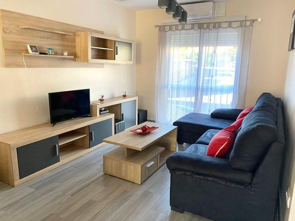 Sala d'estar de Dúplex en venda en Águilas amb Aire condicionat, Calefacció i Jardí privat