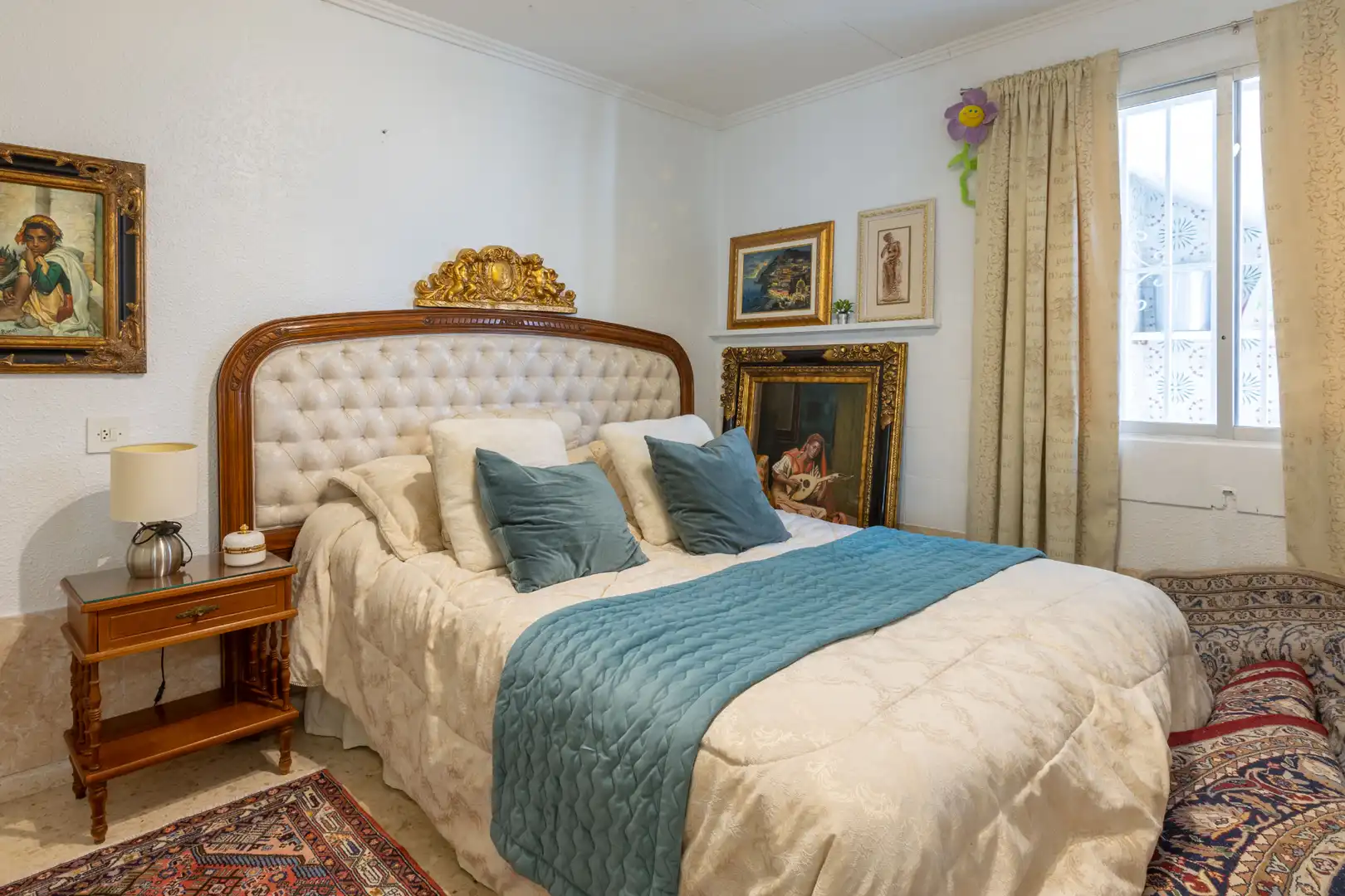 Dormitori de Casa o xalet en venda en La Nucia amb Aire condicionat, Jardí privat i Terrassa