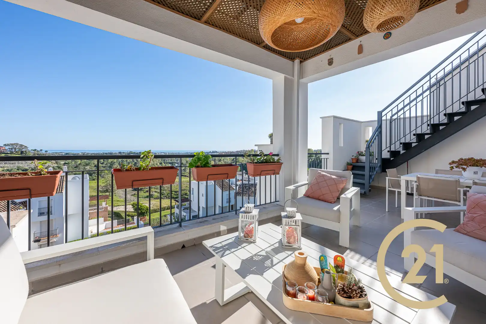 Terraza de Ático en venta en Benahavís con Aire acondicionado, Calefacción y Terraza