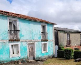 Exterior view of Single-family semi-detached for sale in Ferrol  with Private garden and Balcony