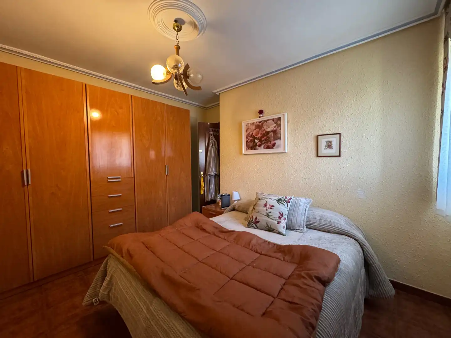 Bedroom of Flat for sale in Tordesillas  with Heating, Private garden and Furnished