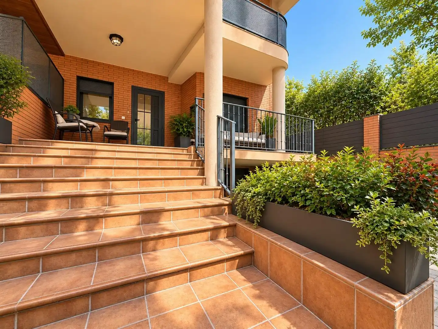 Terrace of Detached homes for sale in Seseña  with Air Conditioner, Heating and Private garden