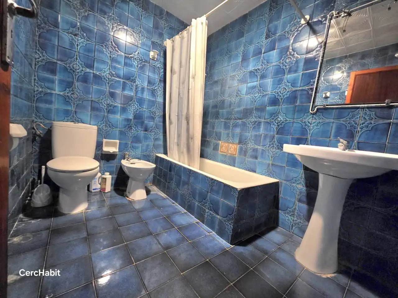 Badezimmer von Dachboden zum Verkauf in  Palma de Mallorca mit Klimaanlage und Terrasse