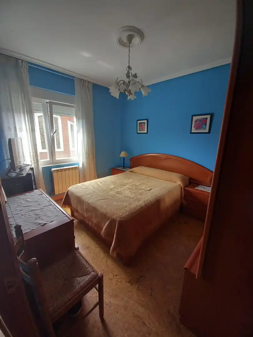 Bedroom of Flat for sale in Torrelavega   with Heating, Terrace and Furnished