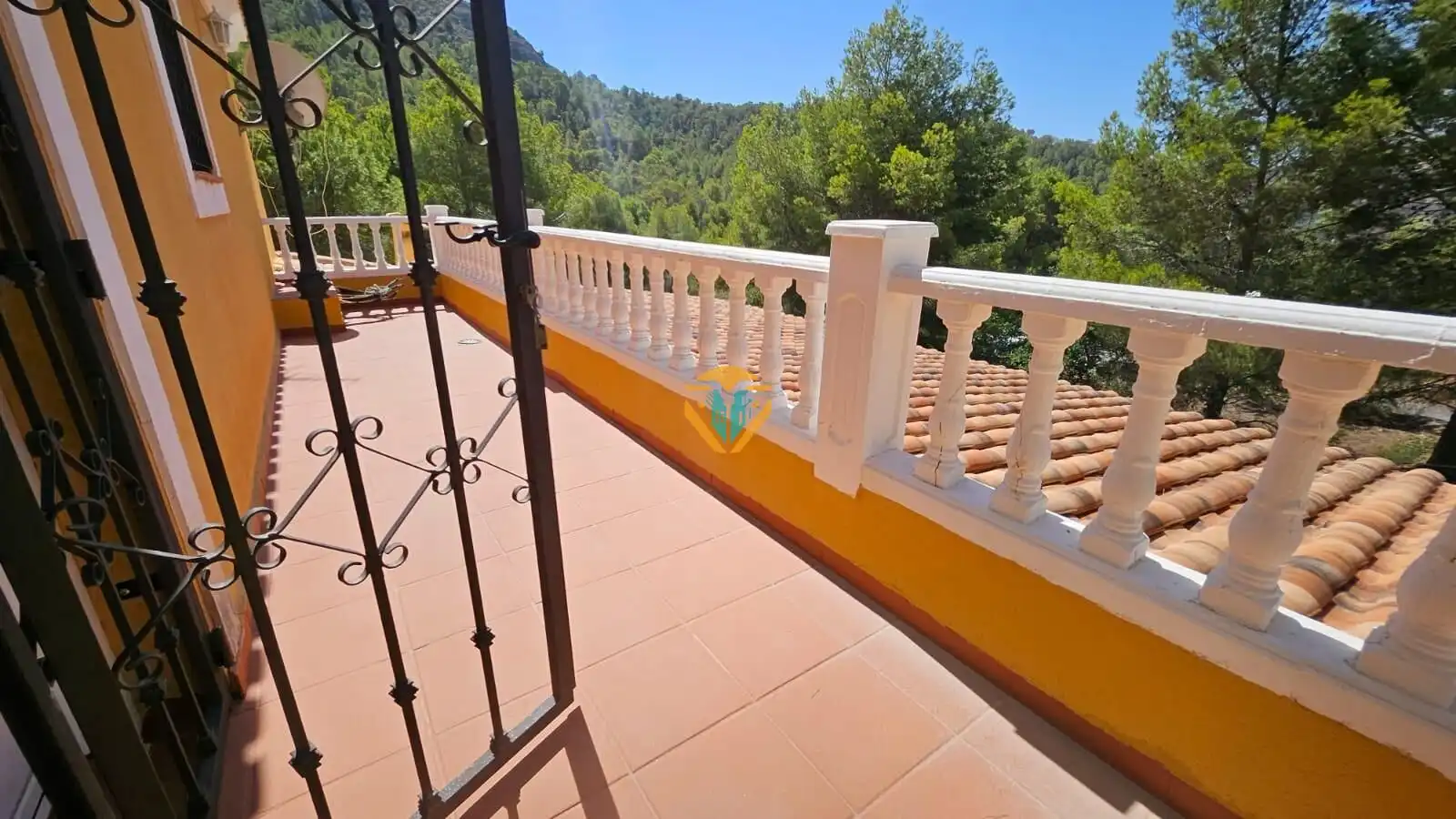 Terrassa de Casa o xalet en venda en Finestrat amb Calefacció, Jardí privat i Terrassa