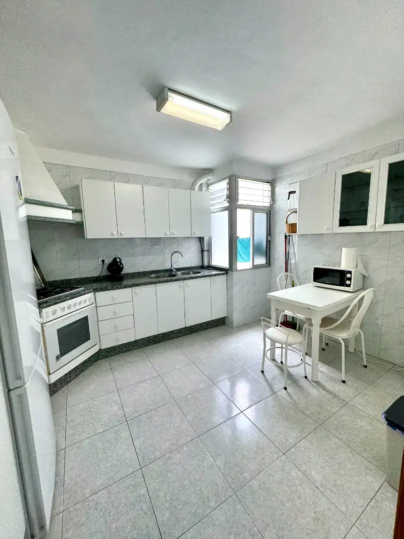 Kitchen of Flat for sale in San Cristóbal de la Laguna  with Storage room, Furnished and Oven