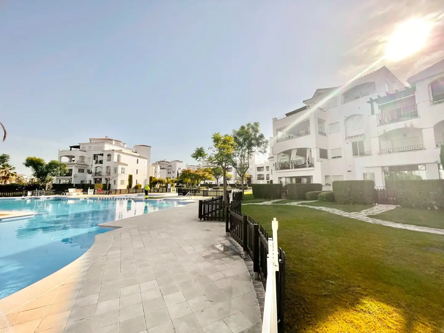 Swimming pool of Apartments for rent in Torre-Pacheco  with Air Conditioner, Terrace and Furnished