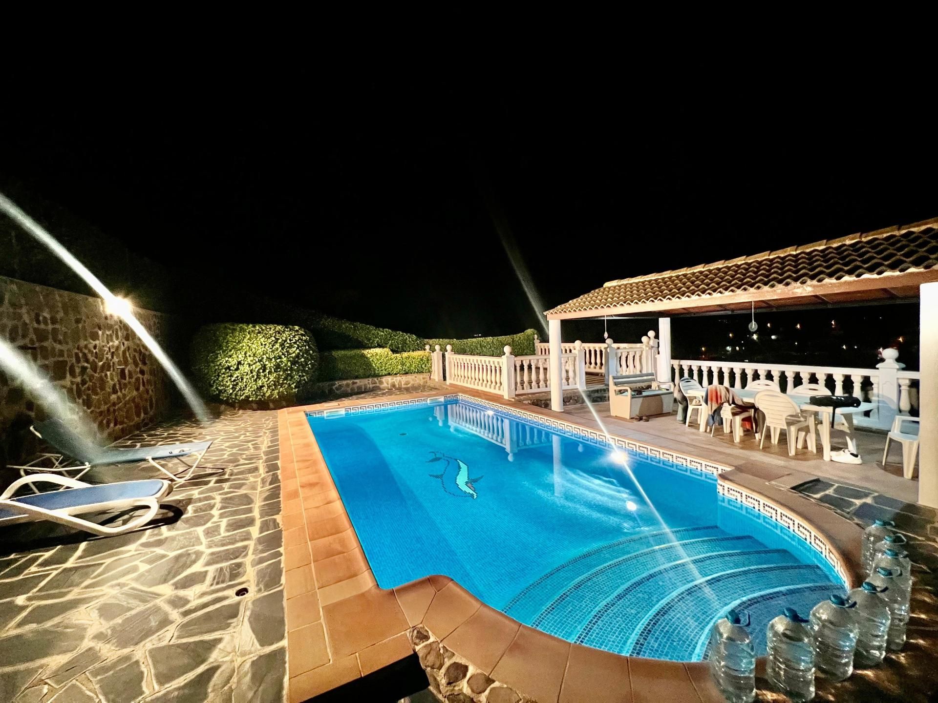 Swimming pool of Country house for sale in Maçanet de la Selva  with Air Conditioner, Terrace and Swimming Pool