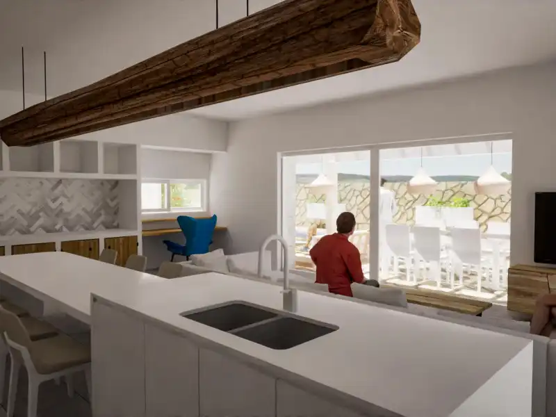 Cocina de Casa o chalet en venta en L'Alfàs del Pi con Piscina