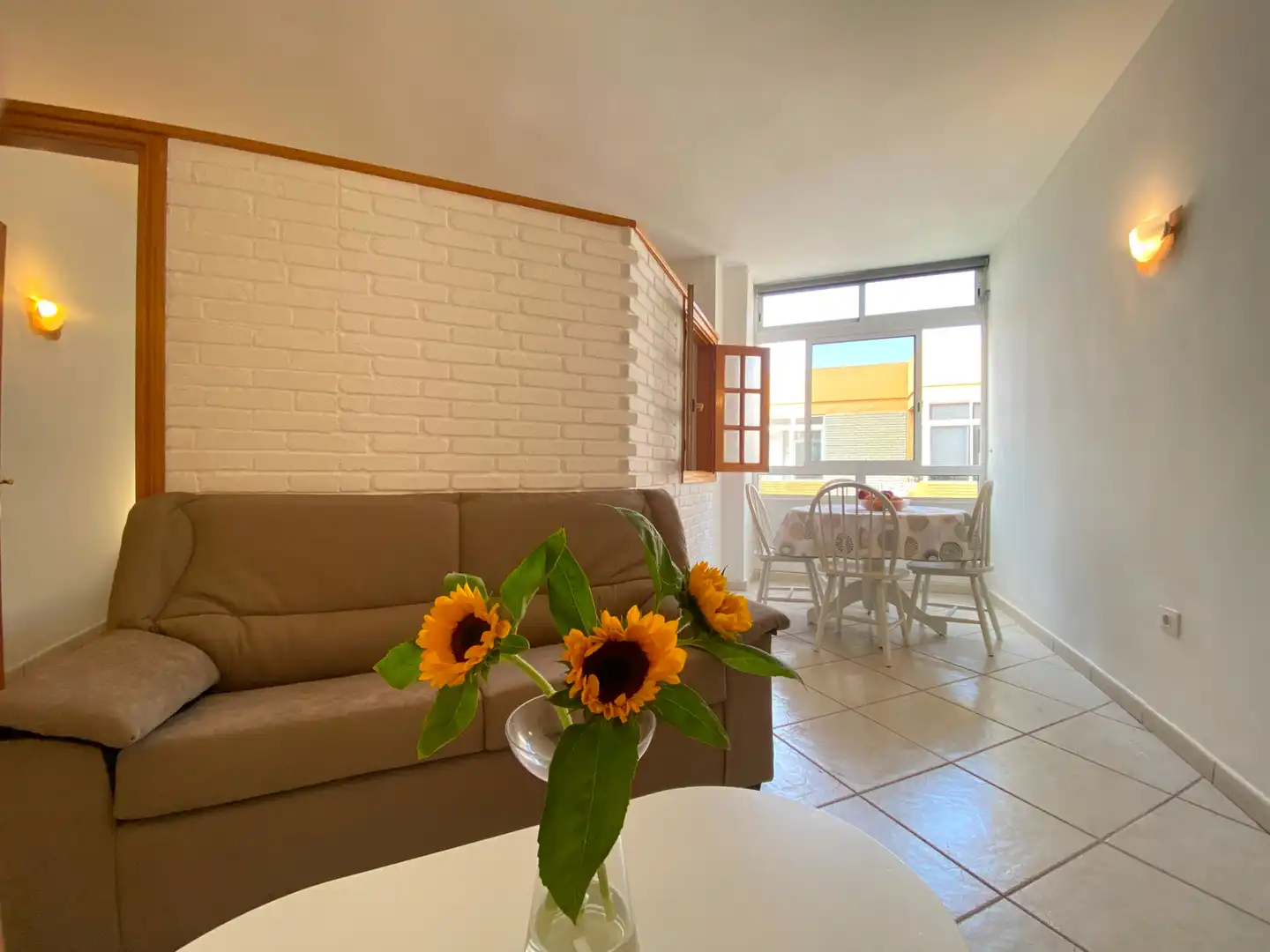 Sala de estar de Piso de alquiler en Las Palmas de Gran Canaria con Amueblado