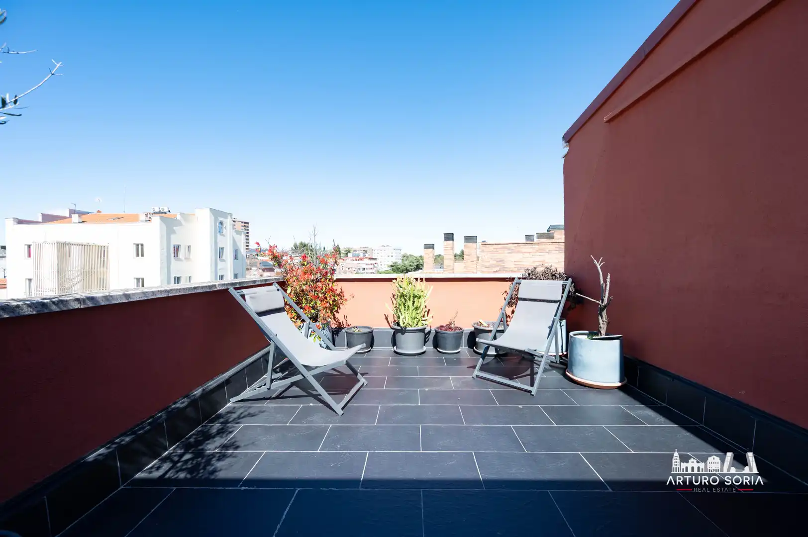 Terraza de Ático en venta en Madrid con Aire acondicionado, Terraza y Trastero