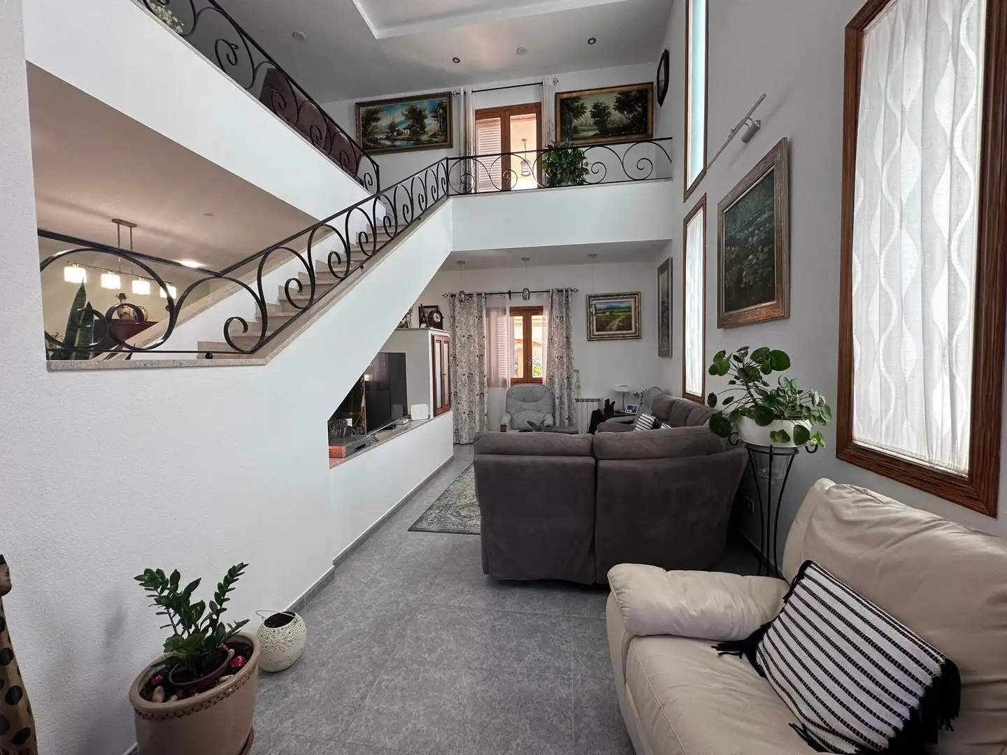 Sala d'estar de Casa o xalet en venda en Llucmajor amb Aire condicionat, Calefacció i Jardí privat