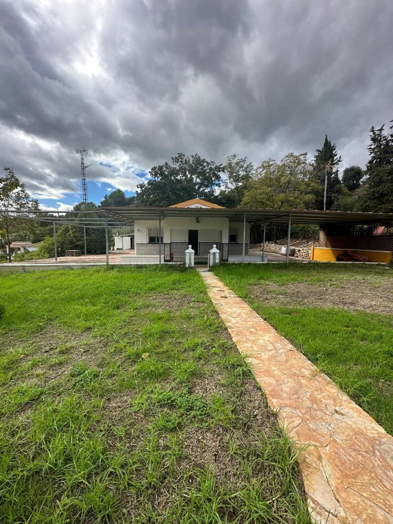 Exterior view of House or chalet for sale in Álora  with Private garden, Storage room and Swimming Pool