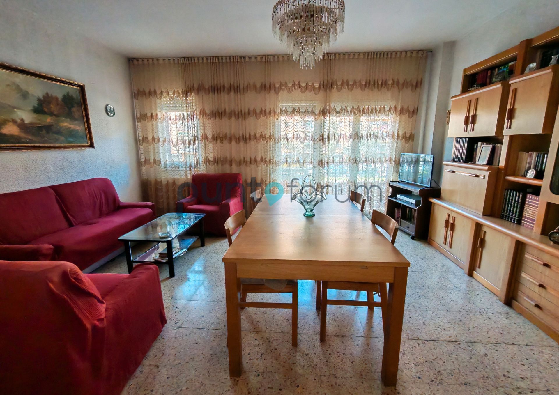 Menjador de Pis en venda en  Barcelona Capital amb Calefacció i Moblat