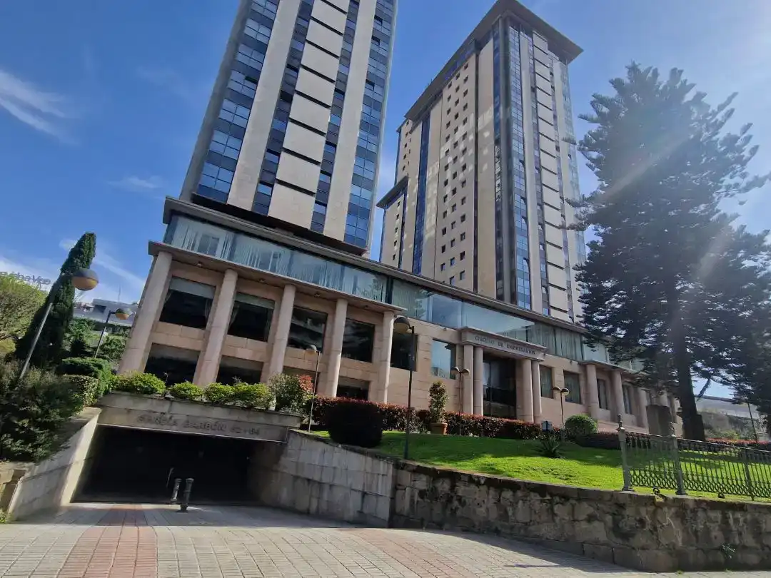 Exterior view of Flat for rent in Vigo   with Parquet flooring and Furnished
