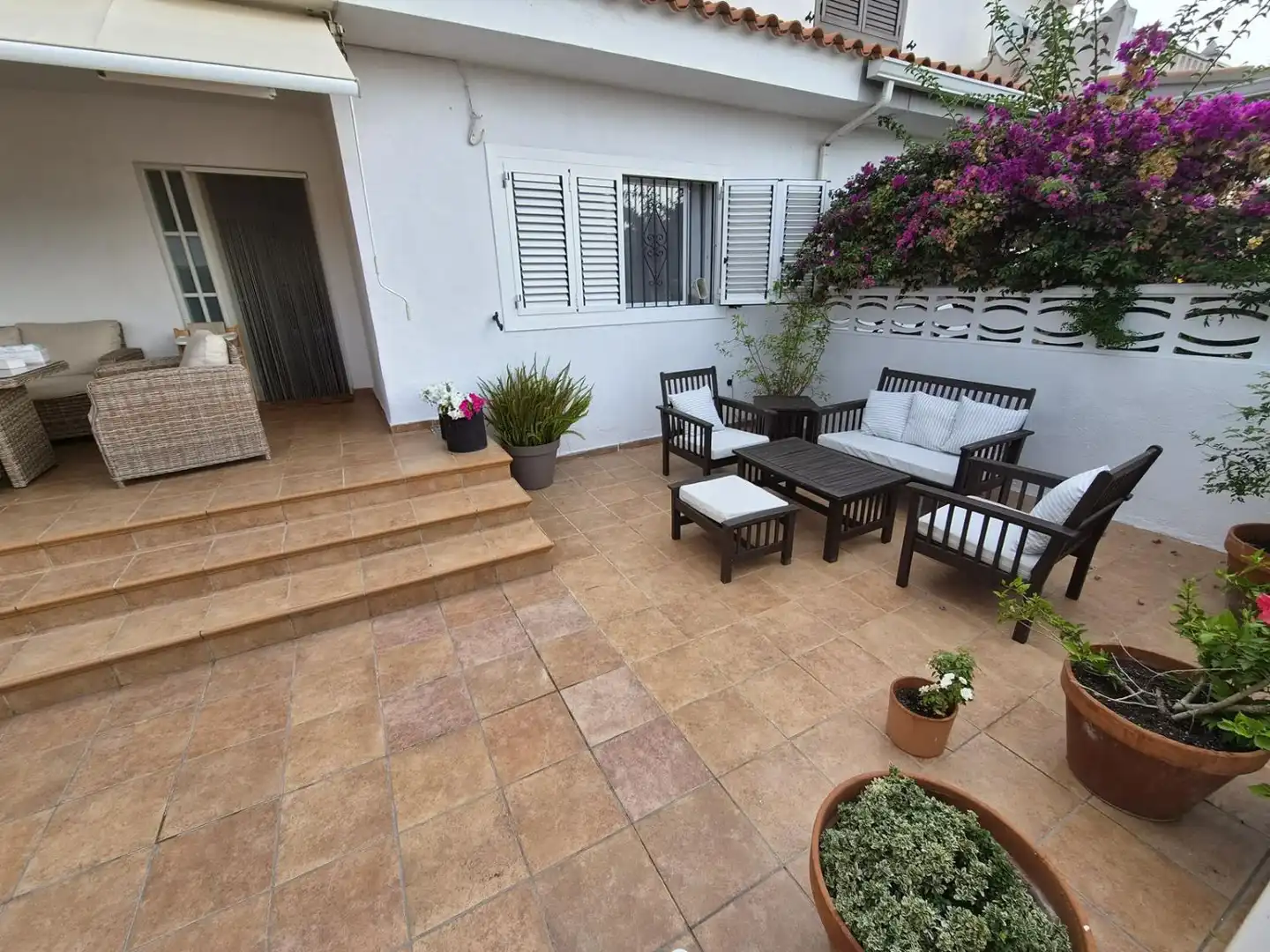 Terrassa de Casa adosada en venda en Benicasim / Benicàssim amb Calefacció, Terrassa i Traster