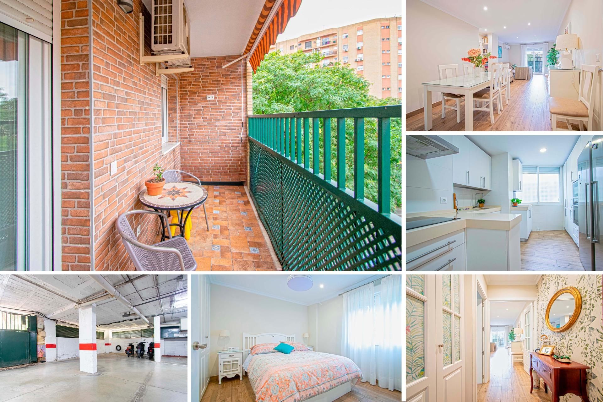 Vista exterior de Pis en venda en  Sevilla Capital amb Aire condicionat i Terrassa