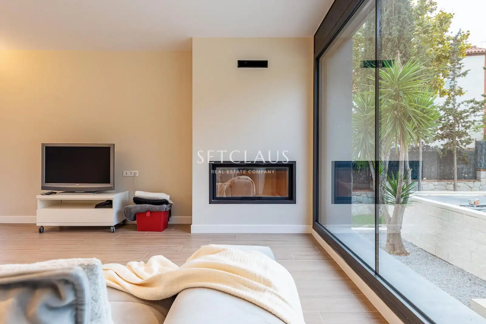 Sala de estar de Casa o chalet en venta en Tiana con Aire acondicionado, Calefacción y Terraza