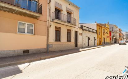 Exterior view of Single-family semi-detached for sale in Girona Capital  with Air Conditioner and Terrace