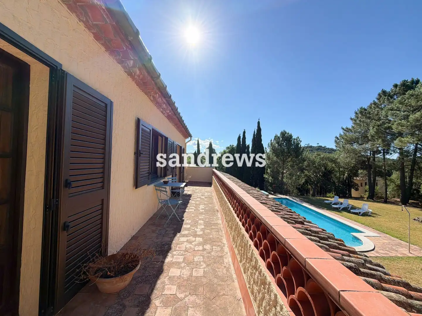 Jardí de Casa o xalet en venda en Darnius amb Calefacció, Jardí privat i Terrassa