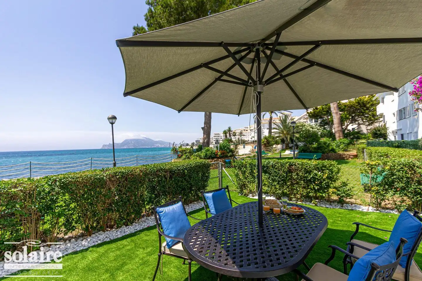 Terrassa de Apartament de lloguer en Altea amb Aire condicionat, Jardí privat i Terrassa