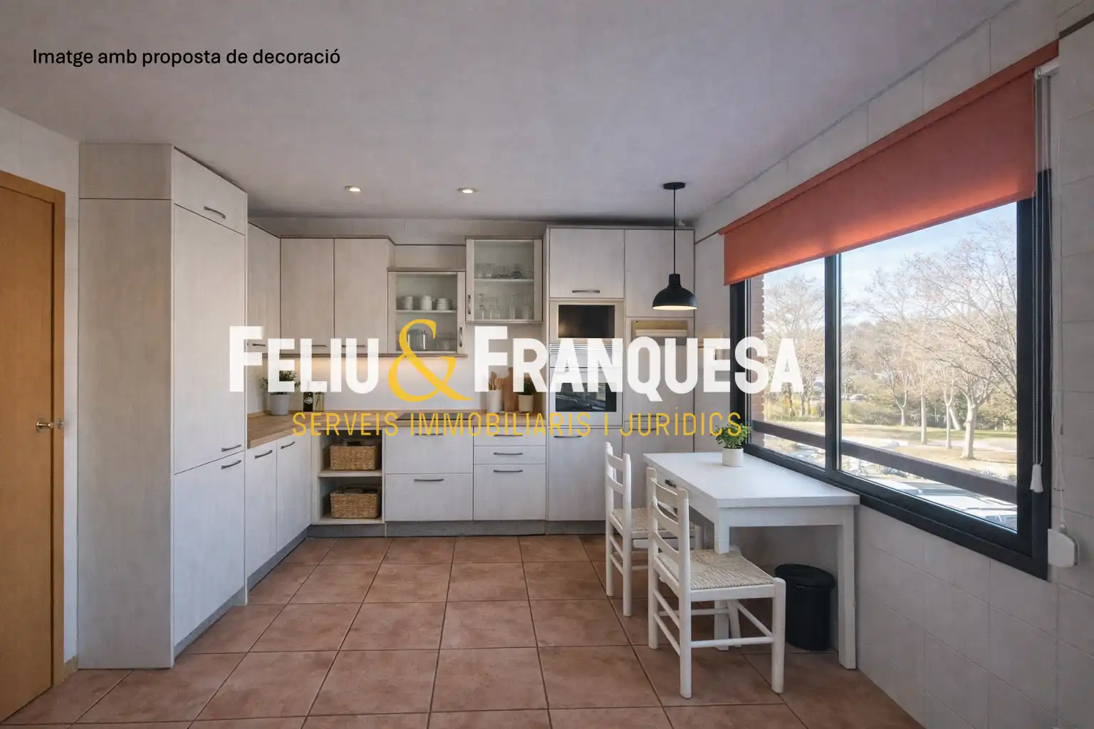 Kitchen of Attic for sale in Sant Cugat del Vallès  with Heating, Private garden and Terrace