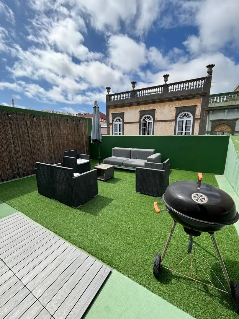 Terraza de Casa o chalet de alquiler en Las Palmas de Gran Canaria con Aire acondicionado, Calefacción y Amueblado