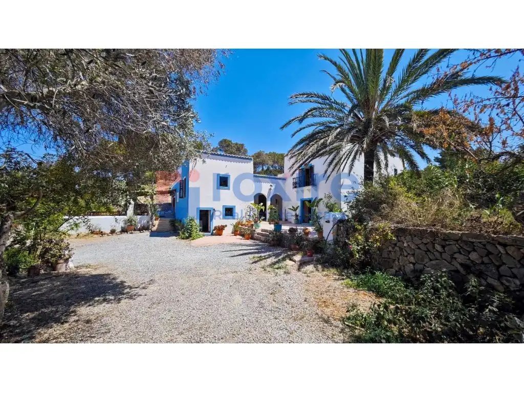 Exterior view of Country homes for rent in Sant Josep de sa Talaia  with Air Conditioner, Private garden and Terrace