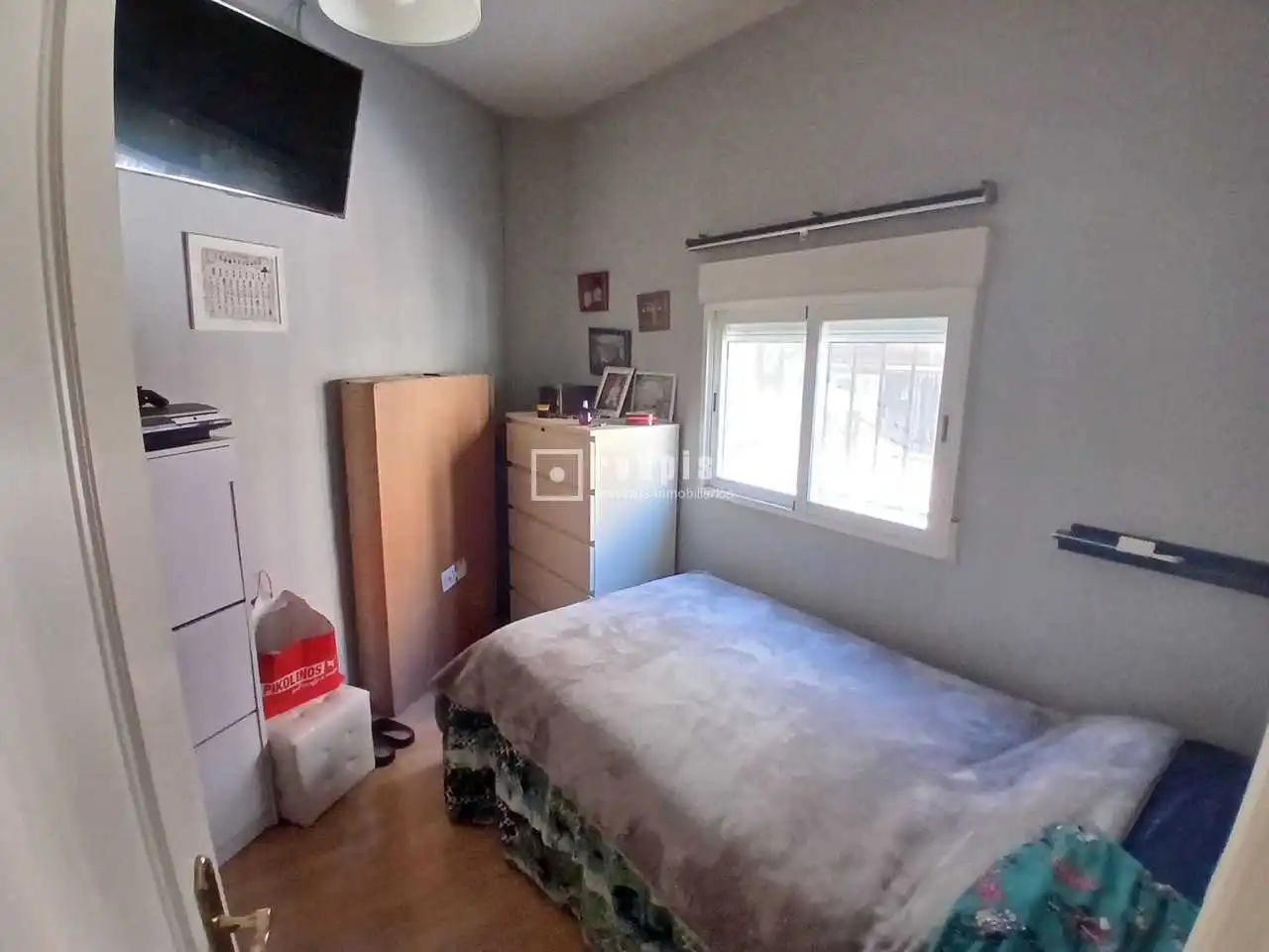 Bedroom of Flat for sale in Madrid  with Air Conditioner