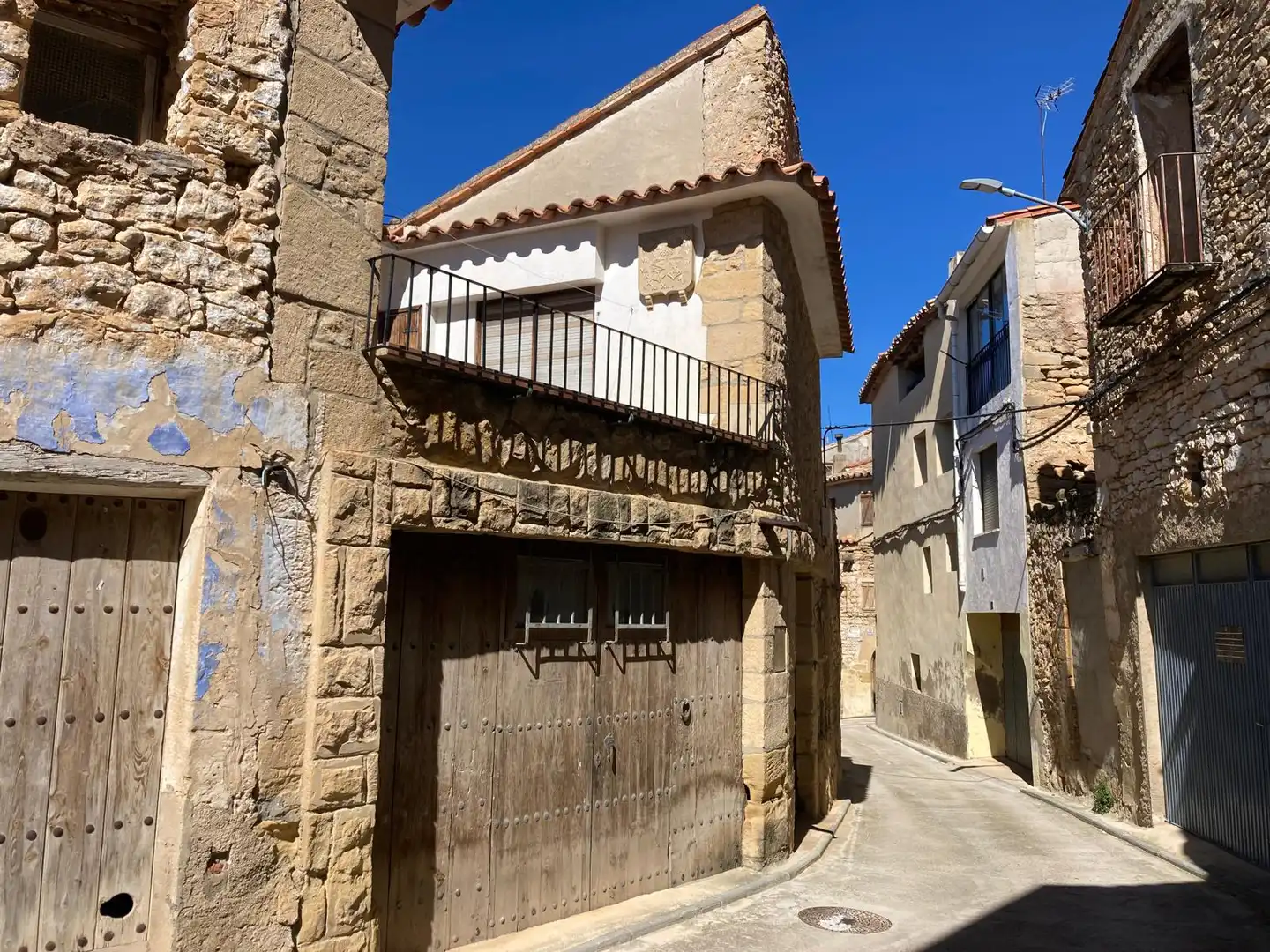 Vista exterior de Casa o chalet en venta en Valdealgorfa con Calefacción, Jardín privado y Terraza