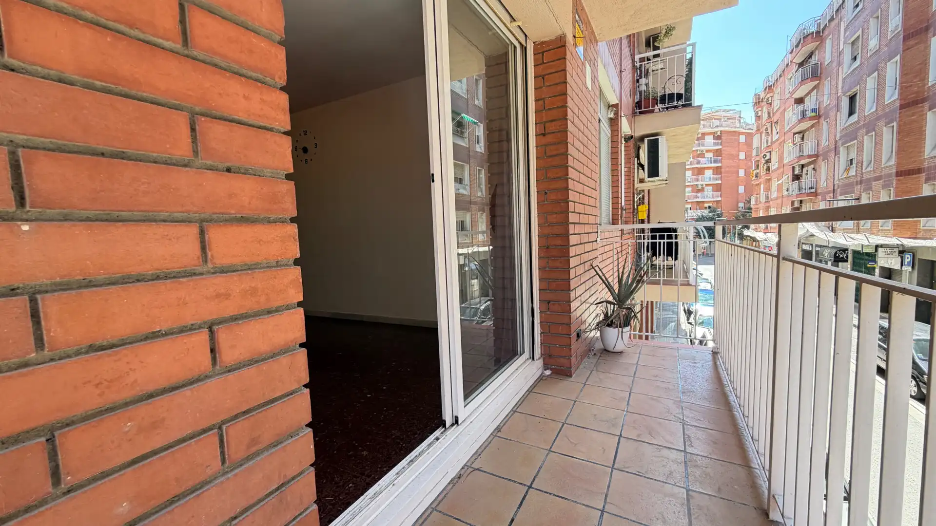Terrasse von Wohnung zum Verkauf in Rubí mit Balkon und Alarm