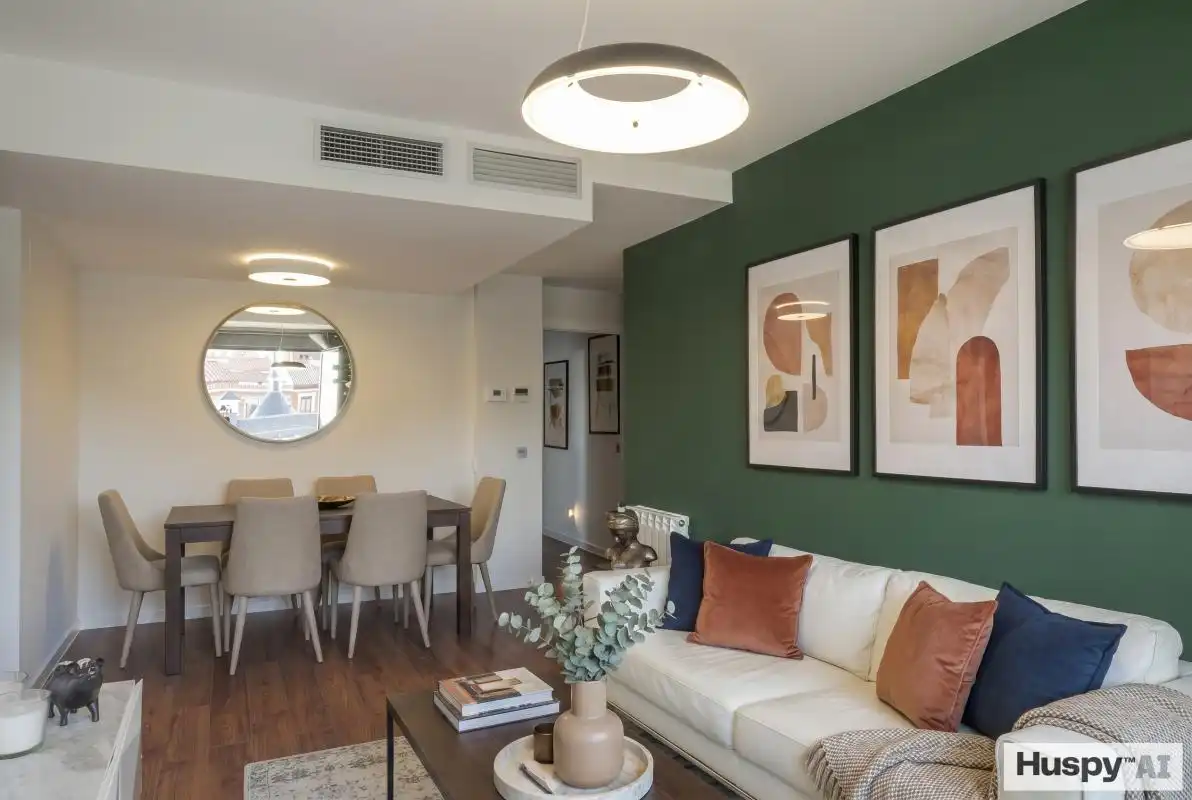 Living room of Attic for sale in Madrid  with Air Conditioner, Heating and Terrace