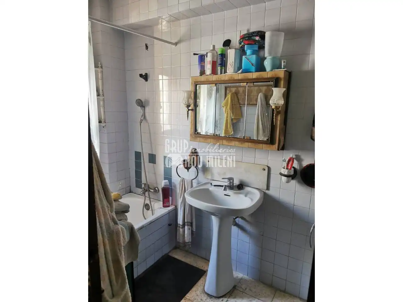 Bathroom of Flat for sale in Valencia  with Furnished and Balcony