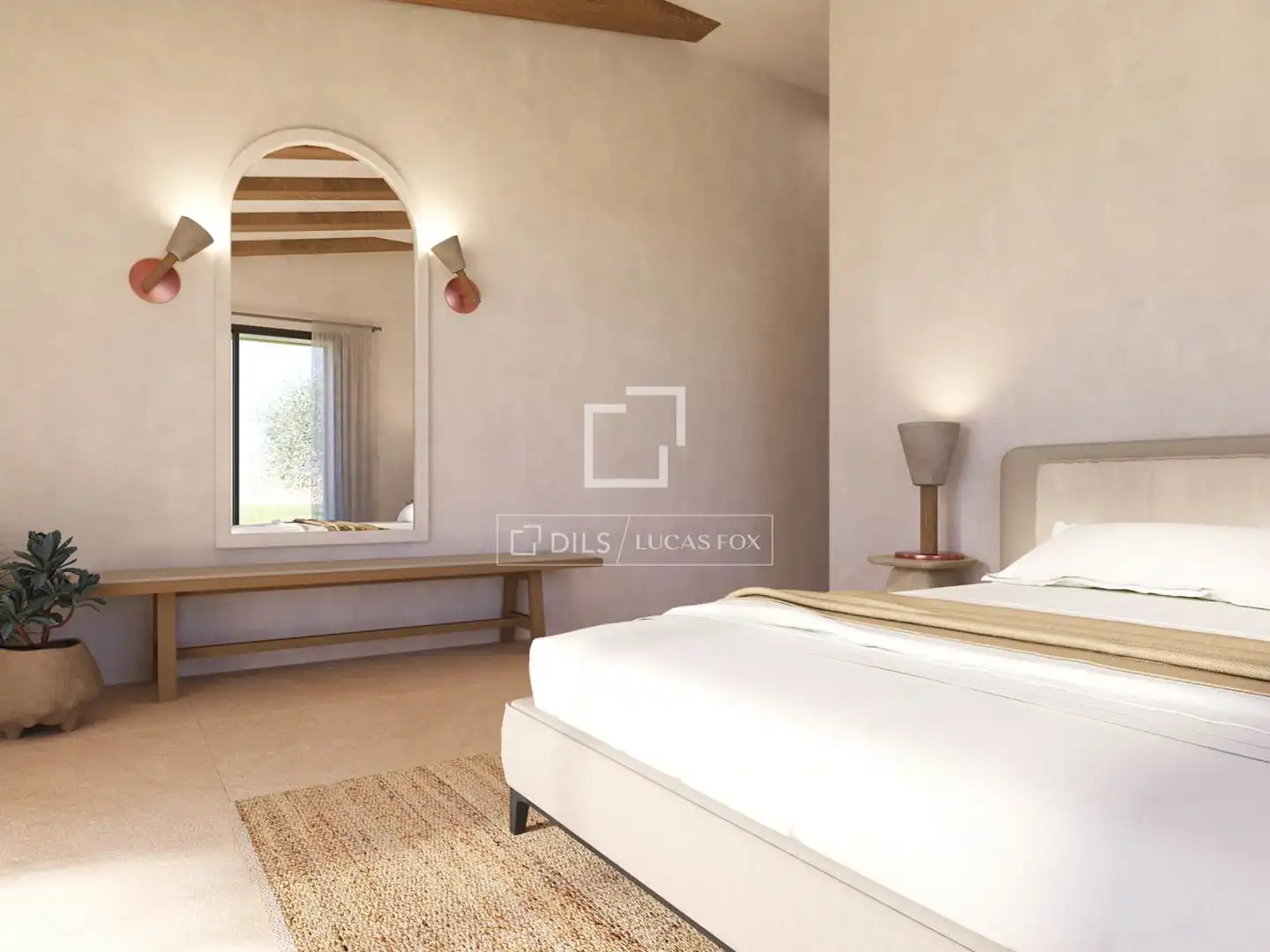 Habitación de Casa o chalet en venta en Llucmajor con Aire acondicionado, Calefacción y Jardín privado