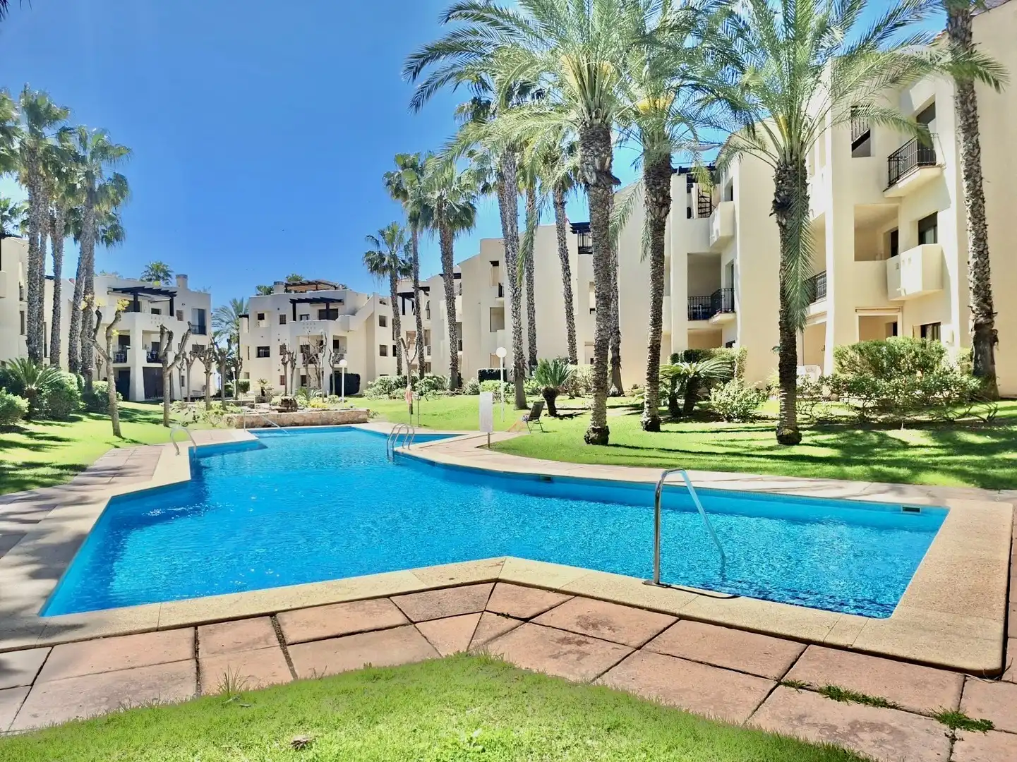 Vista exterior de Piso en venta en San Javier con Aire acondicionado, Jardín privado y Terraza