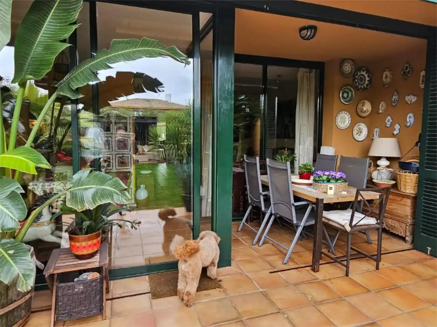 Terraza de Piso en venta en Navata con Aire acondicionado, Jardín privado y Trastero